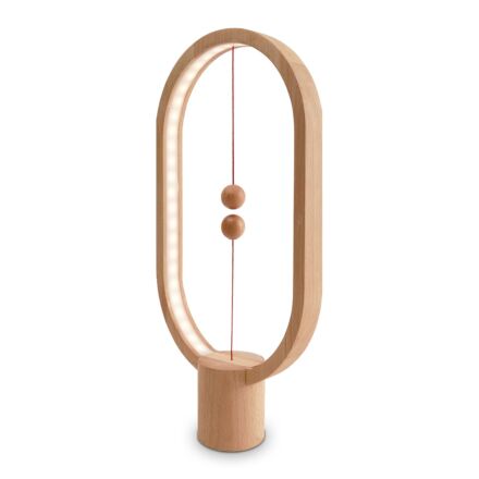 mm - Heng Oval Balance Lamp - Wood