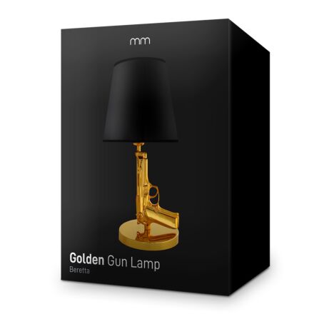 Beretta Lamp Replica - Golden